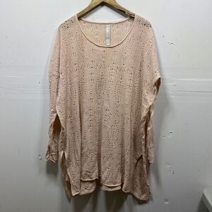 Free People New Romantics Tunic Length Pullover Small